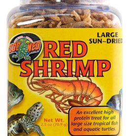 ZOO MED LABS INC ZOOMED RED SHRIMP LARGE SUN-DRIED 2.5OZ