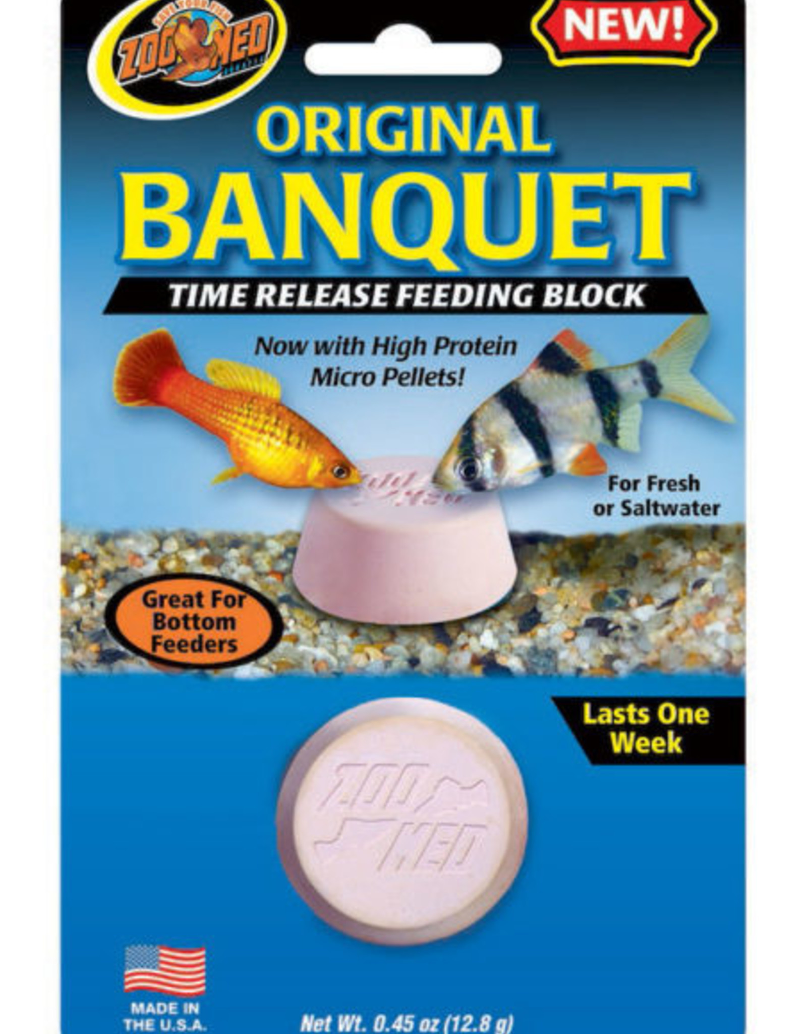 Zoo Med ZOOMED ORIGINAL BANQUET FEEDING BLOCK MINI