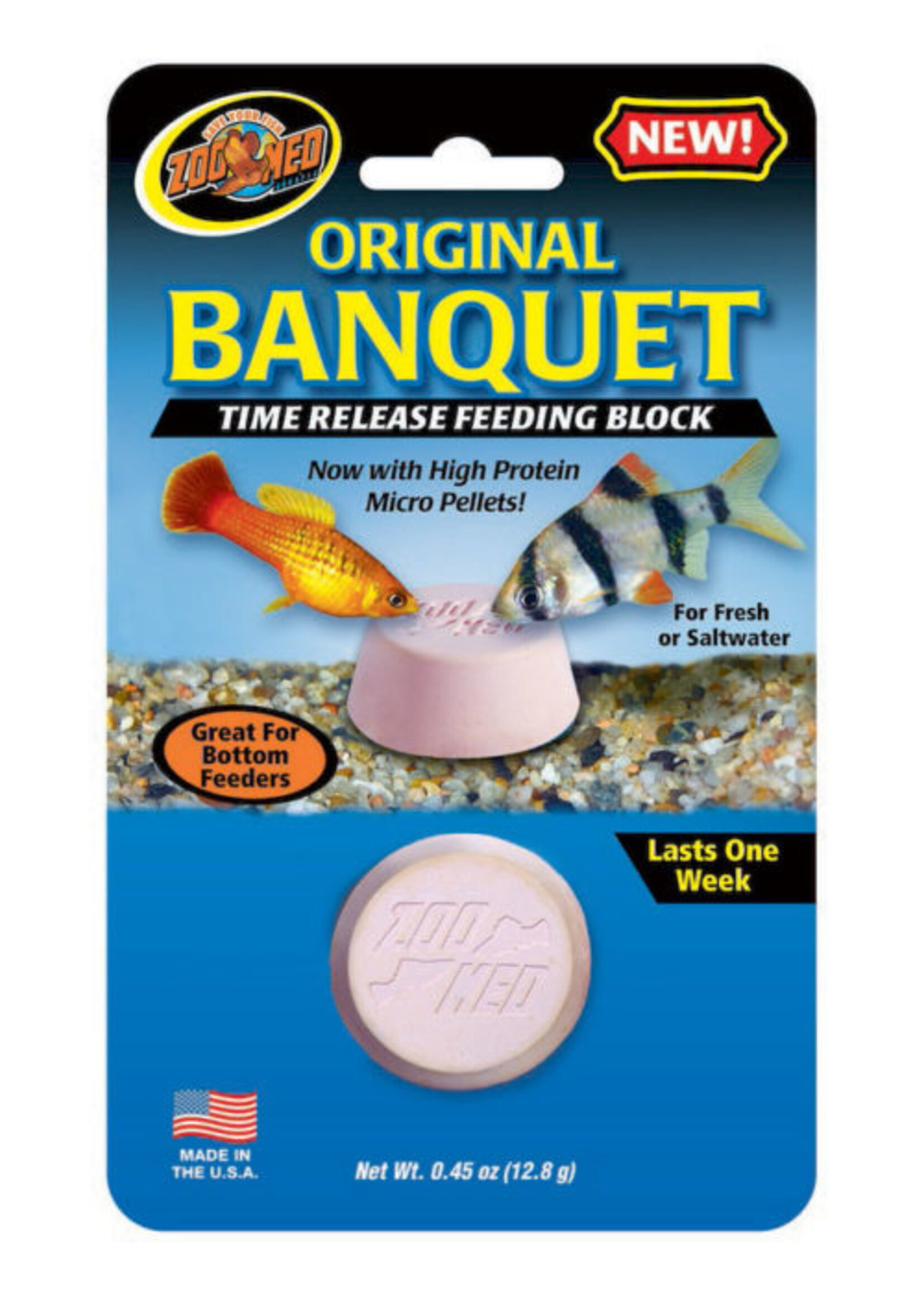 Zoo Med ZOOMED ORIGINAL BANQUET FEEDING BLOCK MINI