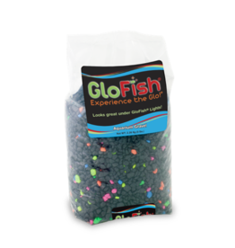 TETRA GLOFISH GRAVEL BLACK WITH HIGHLIGHT 5LBS