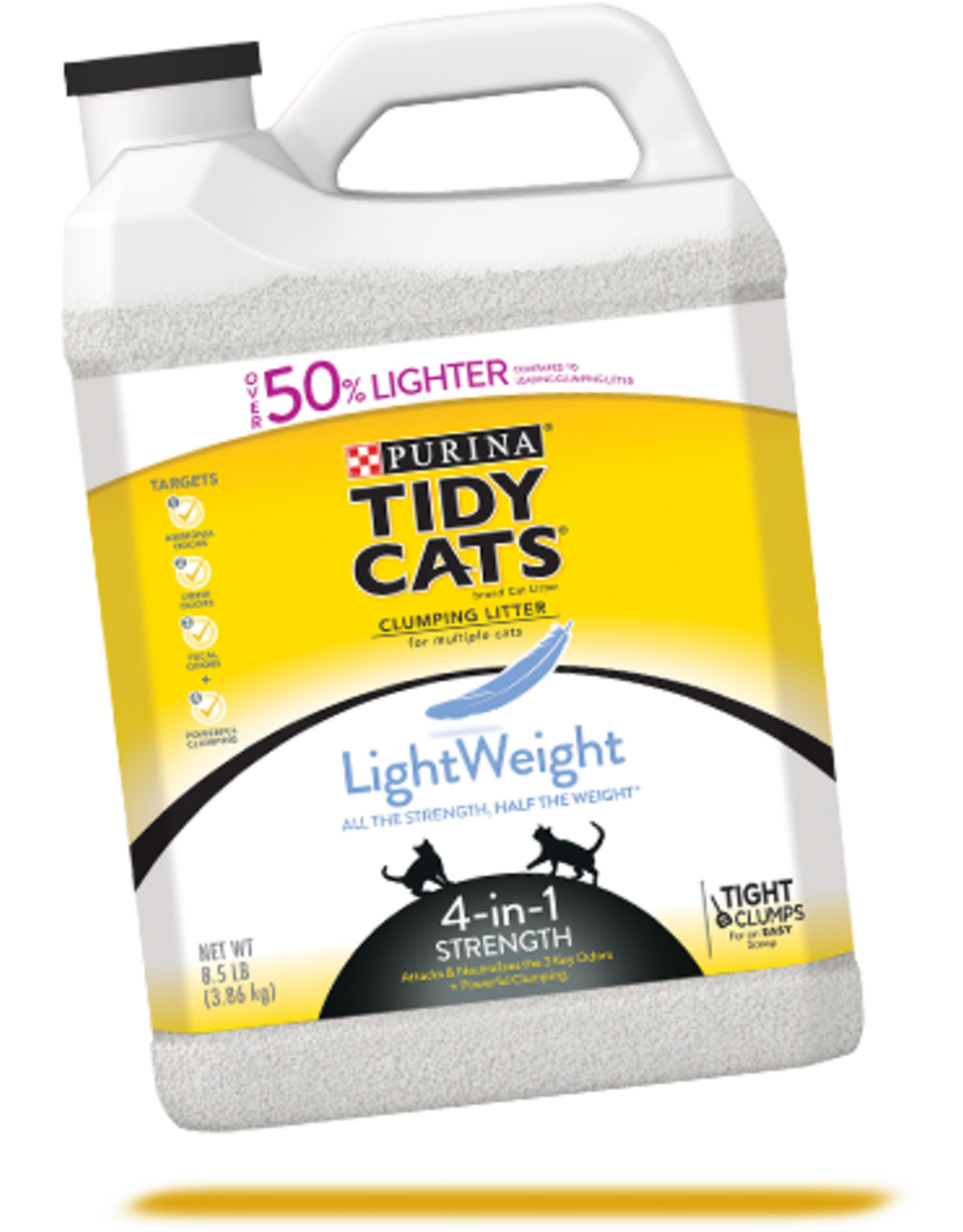 Nestle Purina Purina Tidy Cats Lightweight 4-in-1 Strength Clumping Scoop Cat Litter - 8.5 lbs Jug