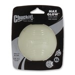 Chuckit! Chuckit! Max Glow Rubber Ball, Medium, White