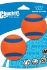 Chuckit! Chuckit! Ultra Ball Rubber Fetch Dog Toy Small Pack of 2