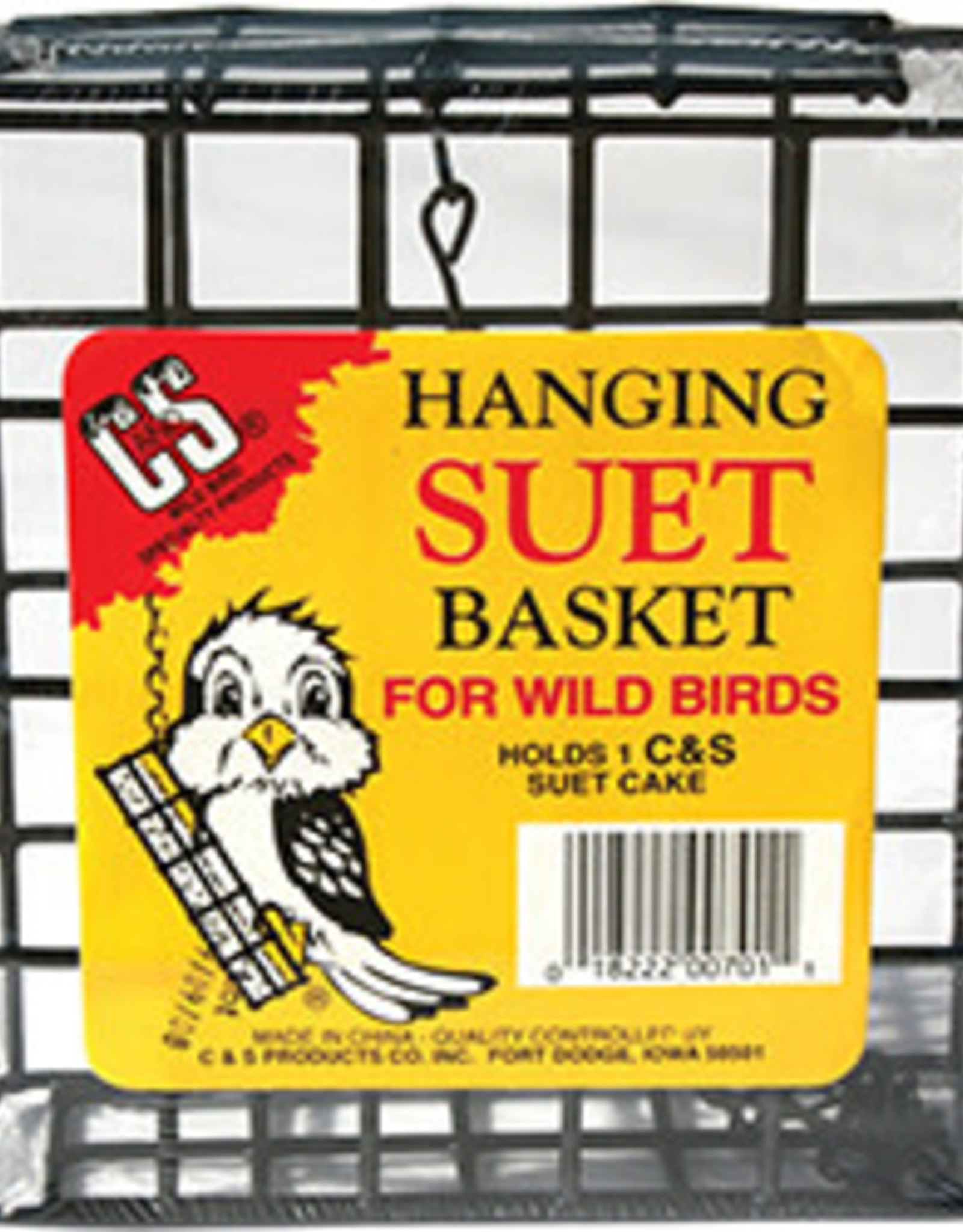 C & S PRODUCTS CO INC SUET HOLDER BASKET C&S 8