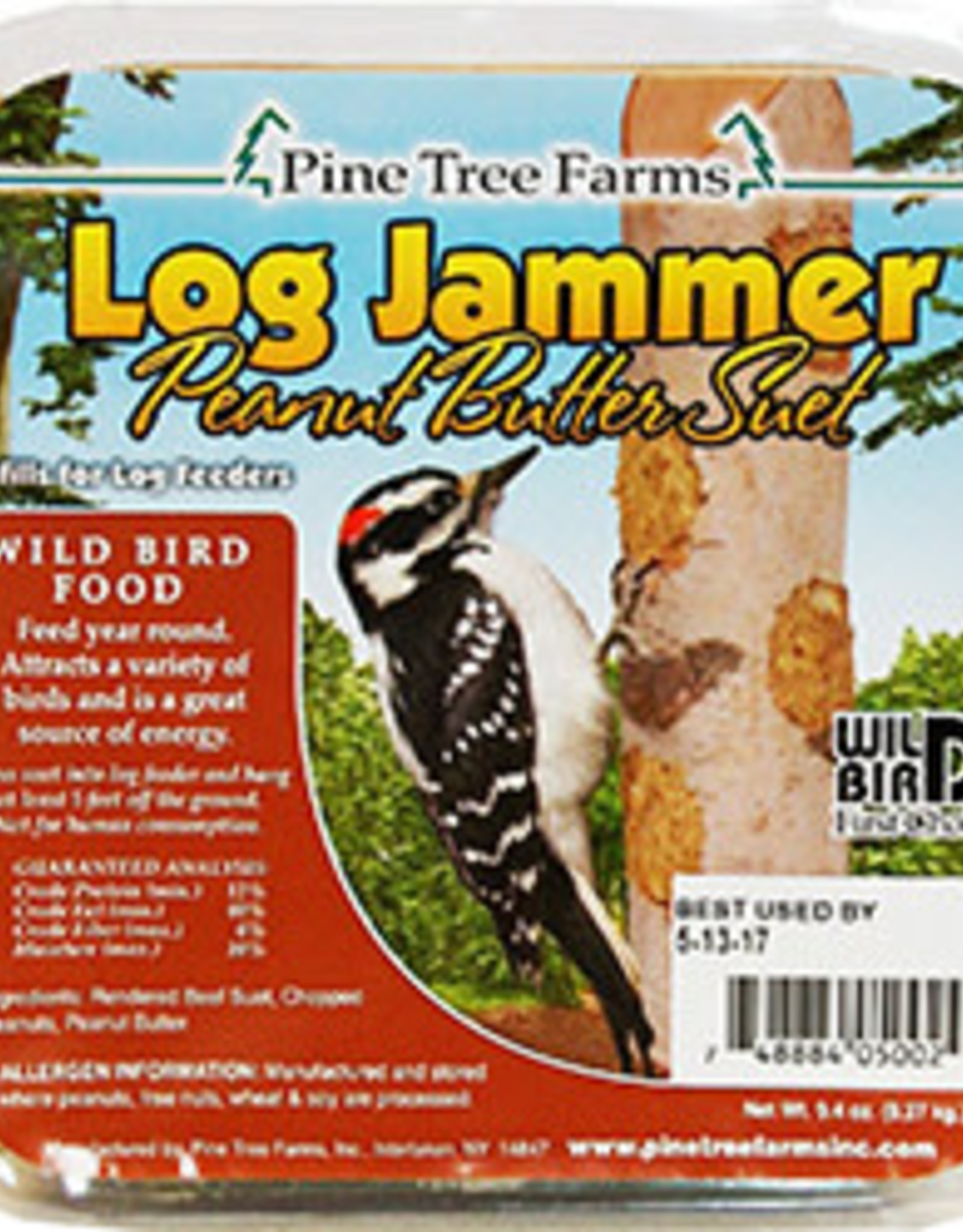 Log Jammers Peanut Suet Refill Pickering Valley Feed Farm Store