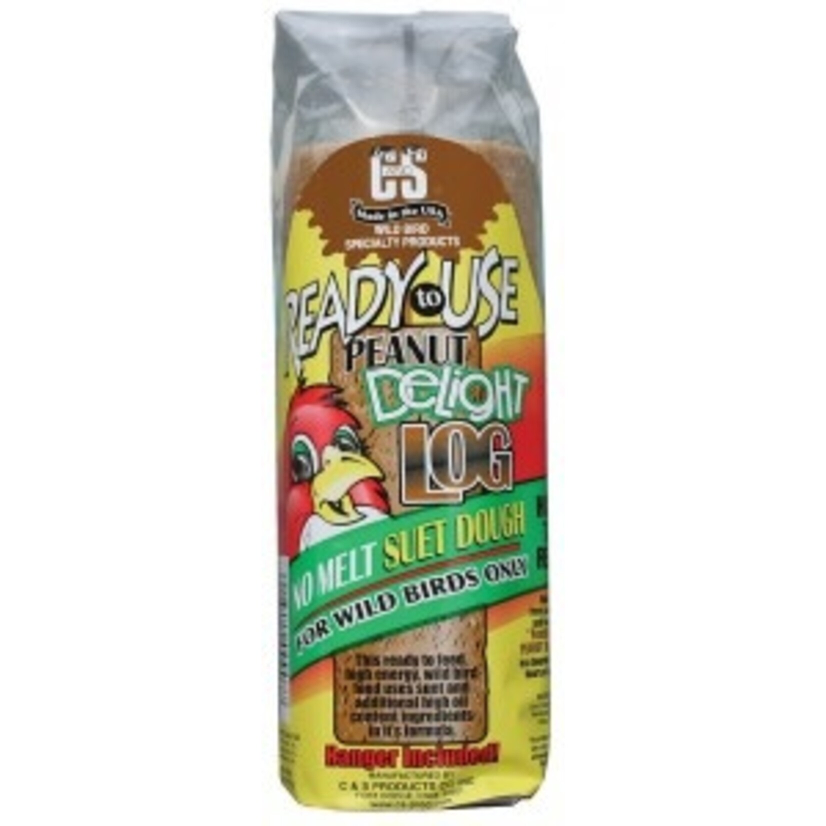 C&S Products C&S SUET PEANUT DELIGHT LOG