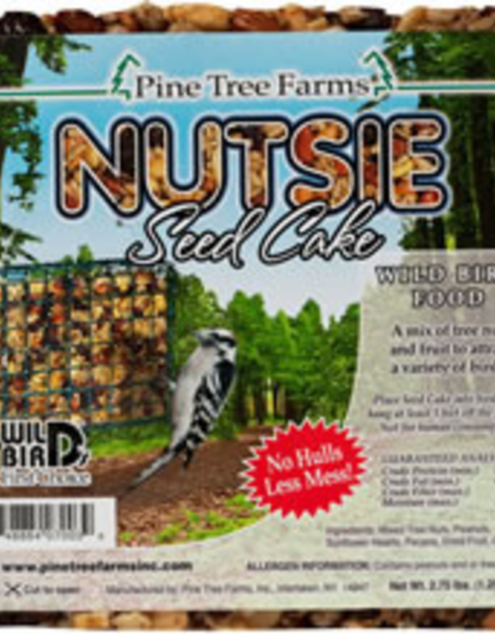 Pine Tree Farms Pine Tree Nutsie Seed Cake 2.75 lb.