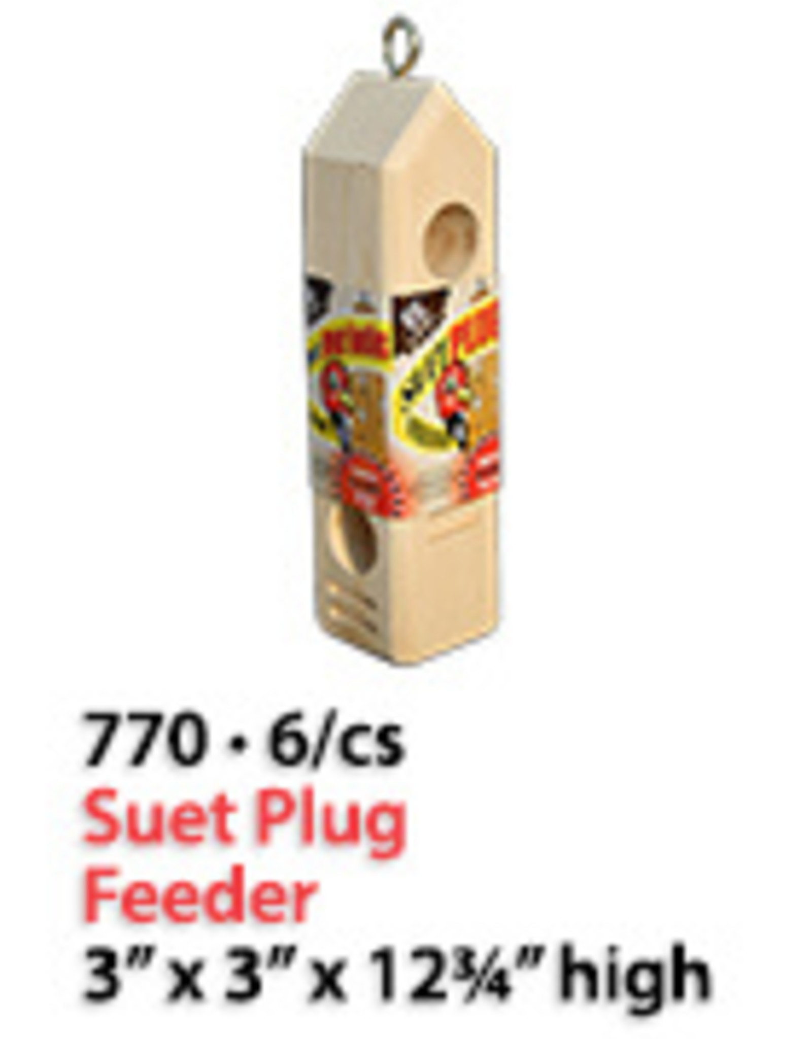 SUET PLUG FEEDER Pickering Valley Feed & Farm Store