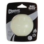 Chuckit! Chuckit! Max Glow Durable Rubber Fetch Ball Dog Toy Large Pack of 1