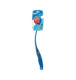 Petmate Chuckit! Sport 25M Dog Ball Launcher with Medium Tennis Ball (2.5 ) for Dogs 20-60 lb  25  L  Blue