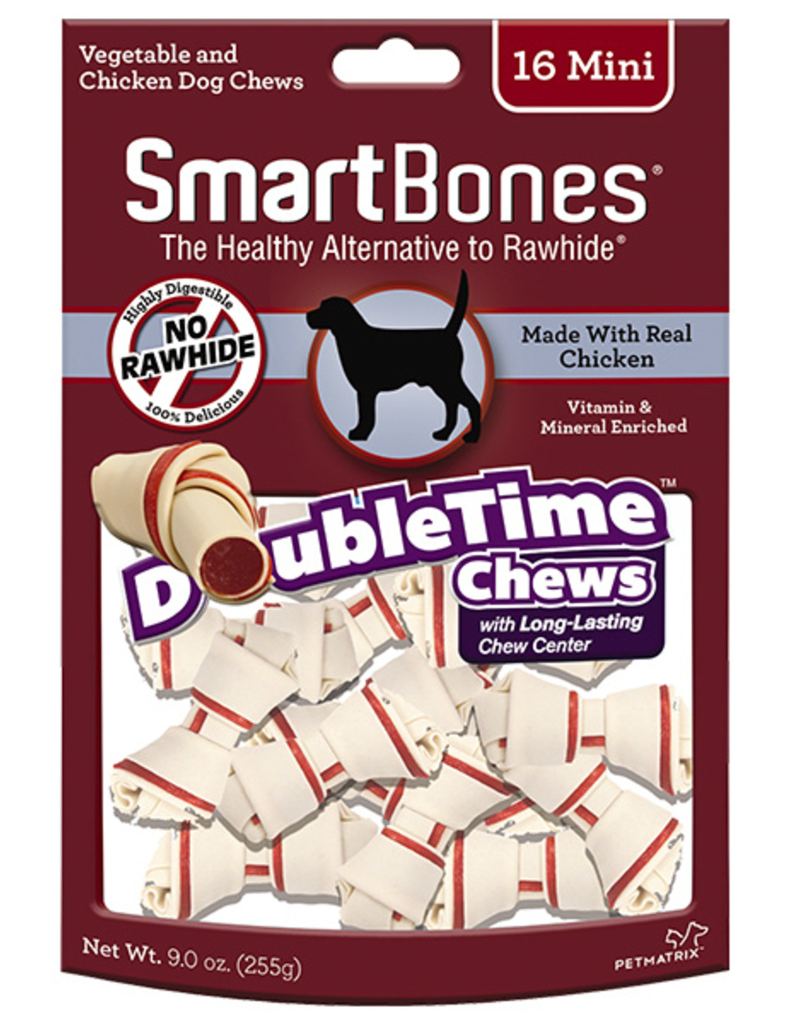 SmartBones SMARTBONES DOUBLETIME BONE CHICKEN MINI 16 PACK
