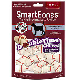 SPECTRUM BRANDS SMARTBONES DOUBLETIME BONE CHICKEN MINI 16 PACK