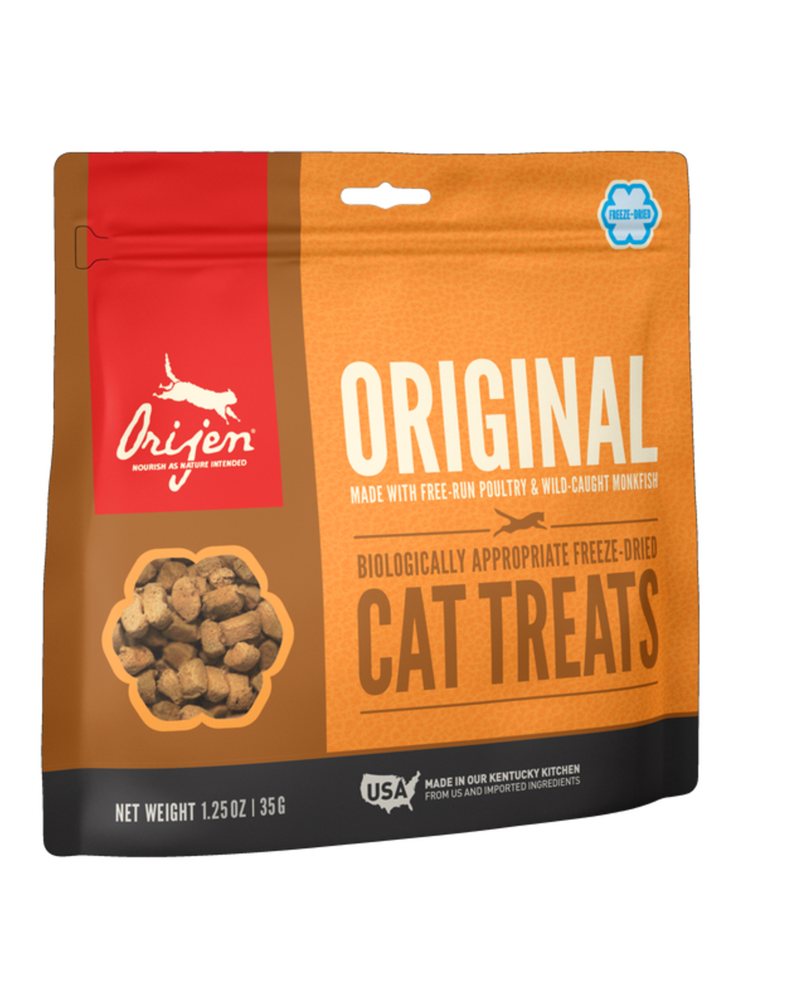 CHAMPION PET FOOD Orijen Original Freeze Dried Cat Treats - 1.25 Oz