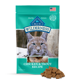 Blue Buffalo BLUE WILDERNESS CAT TREAT CHICKEN & TROUT 2OZ