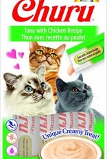 Inaba INABA Churu Creamy Cat Treat Tuna with Chicken 0.5 Oz - 4 Tubes