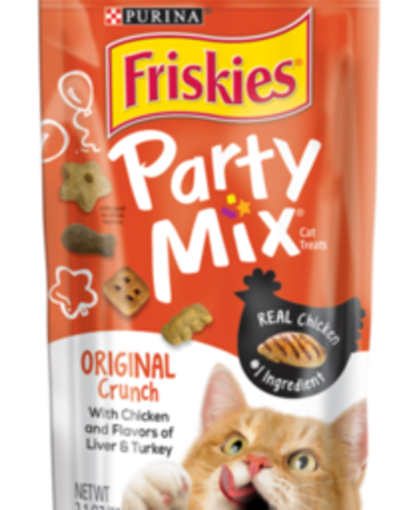 Nestle Purina FRISKIES PARTY MIX TREAT ORIGINAL CRUNCH 20OZ