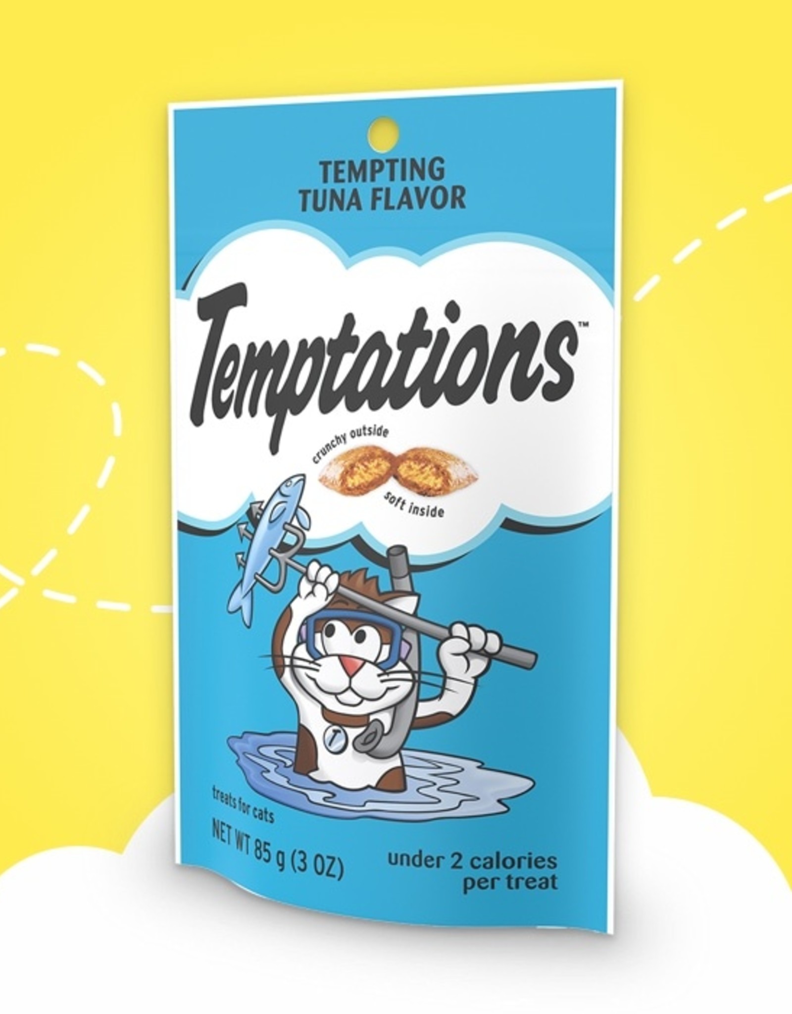 Temptations TEMPTATIONS CAT TREAT TEMPTING TUNA 3OZ