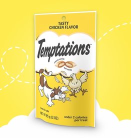 MARS PET CARE TEMPTATIONS CAT TREAT TASTY CHICKEN 6.3OZ