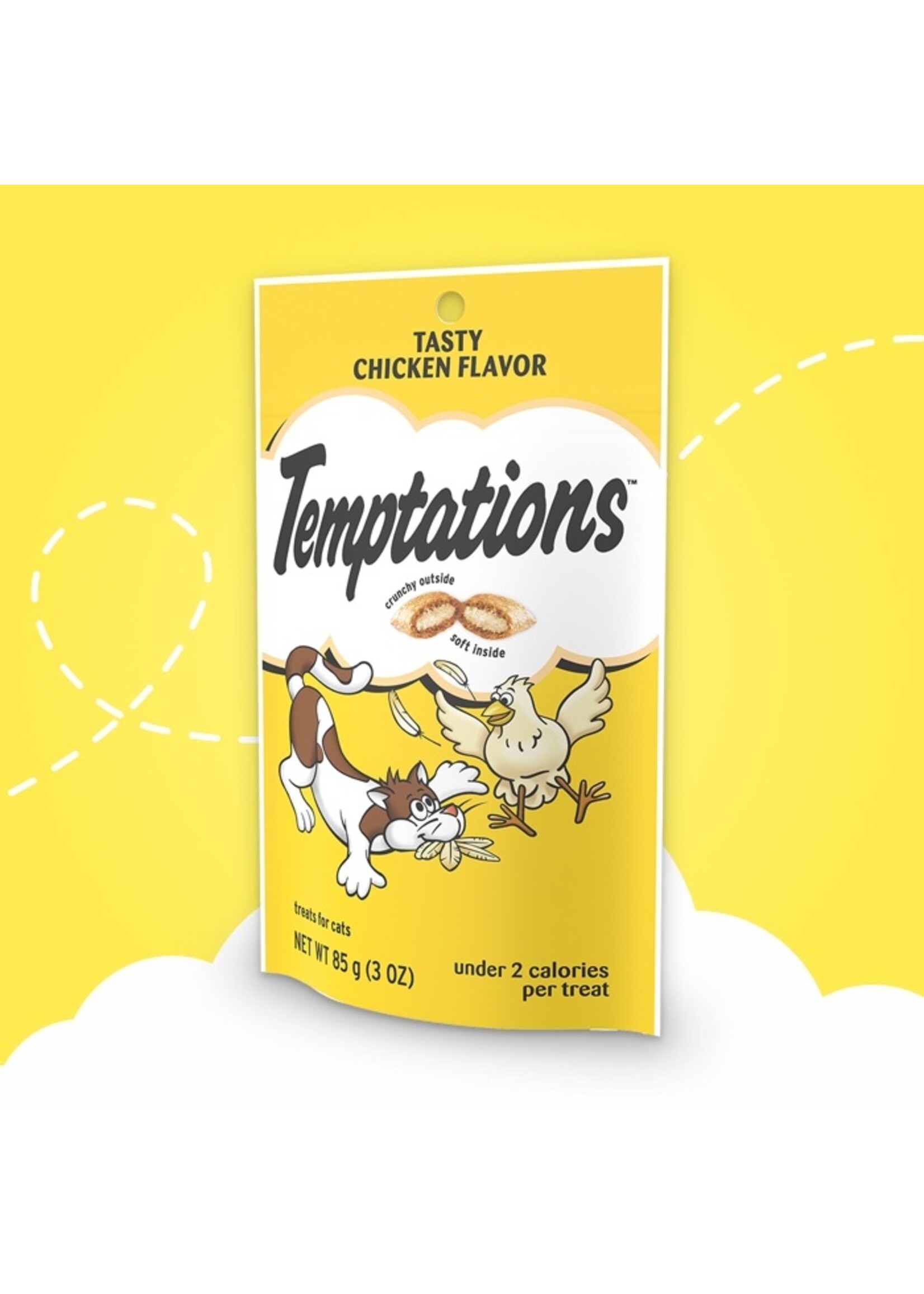 Temptations TEMPTATIONS CAT TREAT TASTY CHICKEN 16OZ