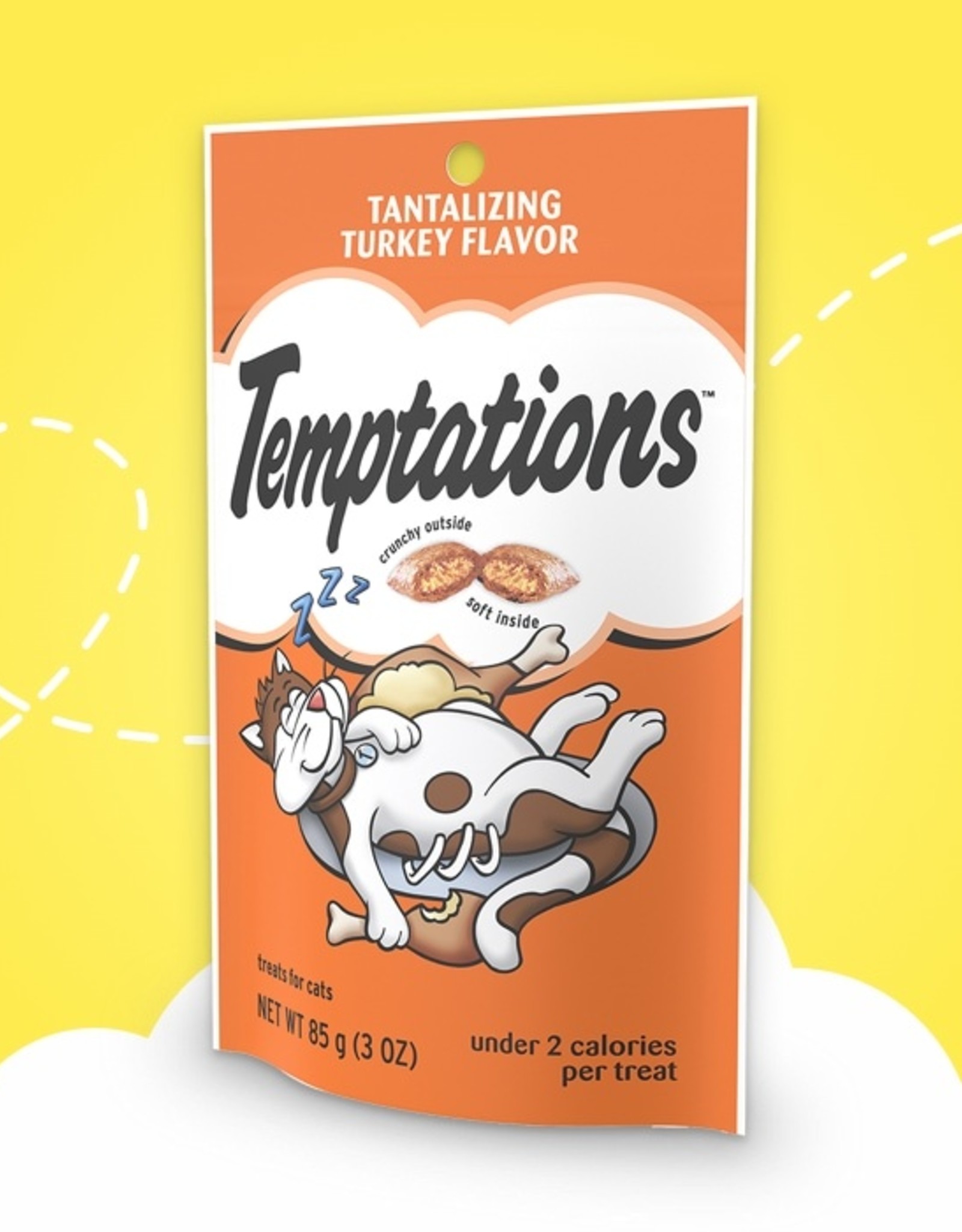Temptations TEMPTATIONS CAT TREAT TANTALIZING TURKEY 3OZ