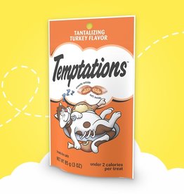 MARS PET CARE TEMPTATIONS CAT TREAT TANTALIZING TURKEY 3OZ