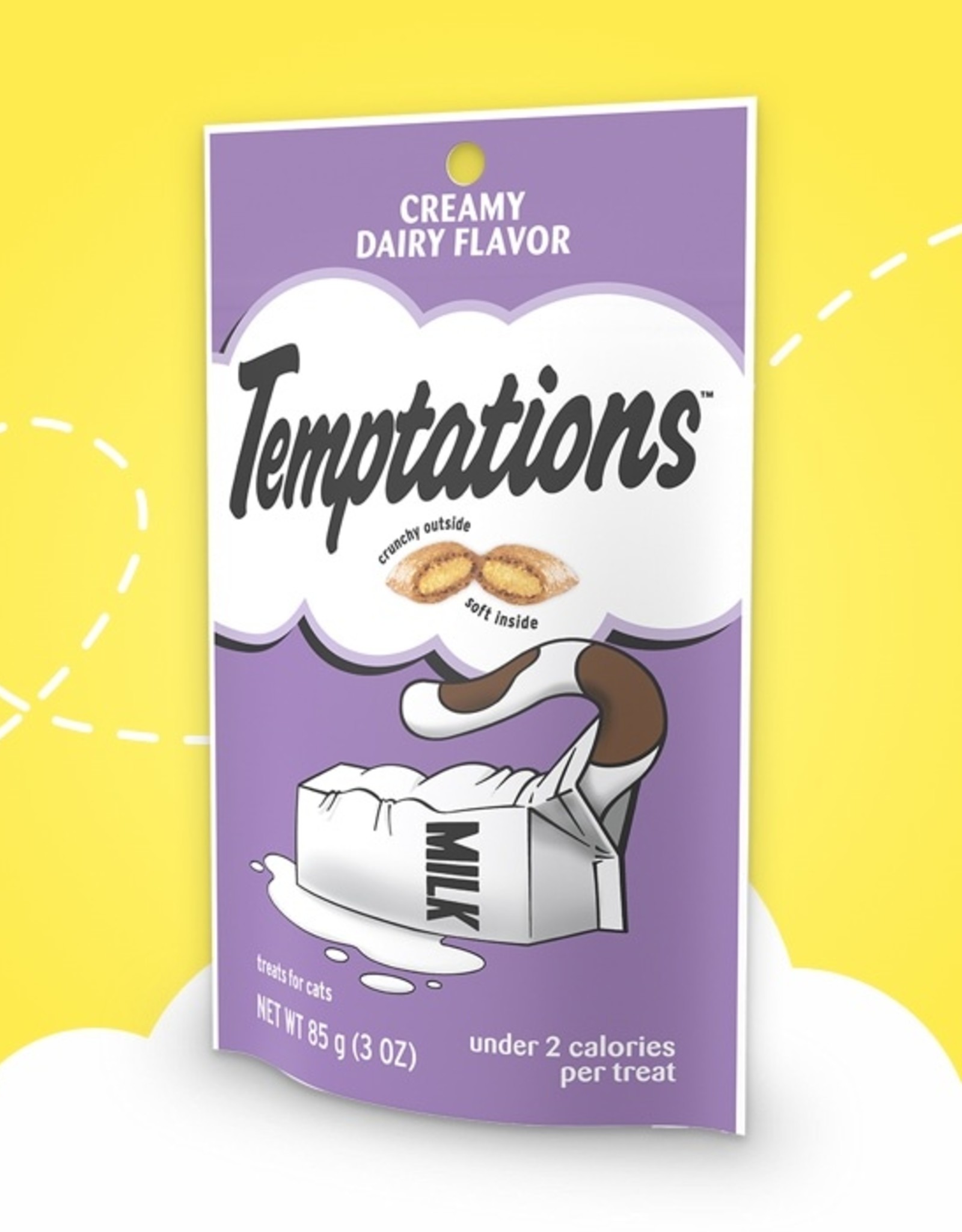 Temptations TEMPTATIONS CAT TREAT CREAMY DAIRY 3OZ