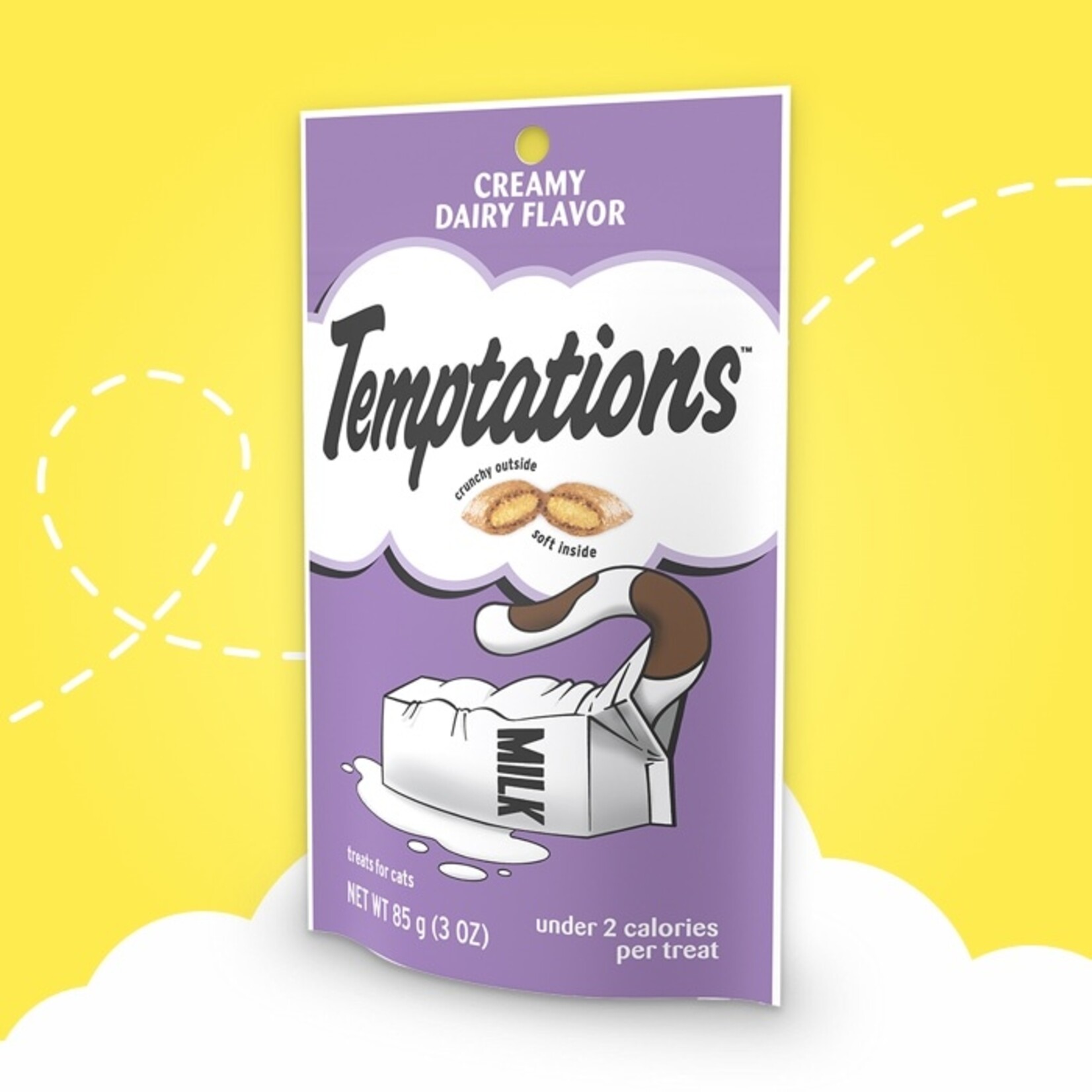 Temptations TEMPTATIONS CAT TREAT CREAMY DAIRY 3OZ
