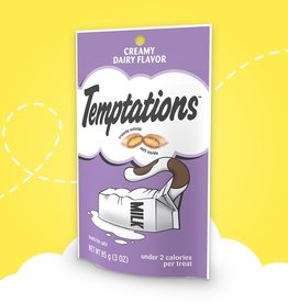 Temptations TEMPTATIONS CAT TREAT CREAMY DAIRY 3OZ