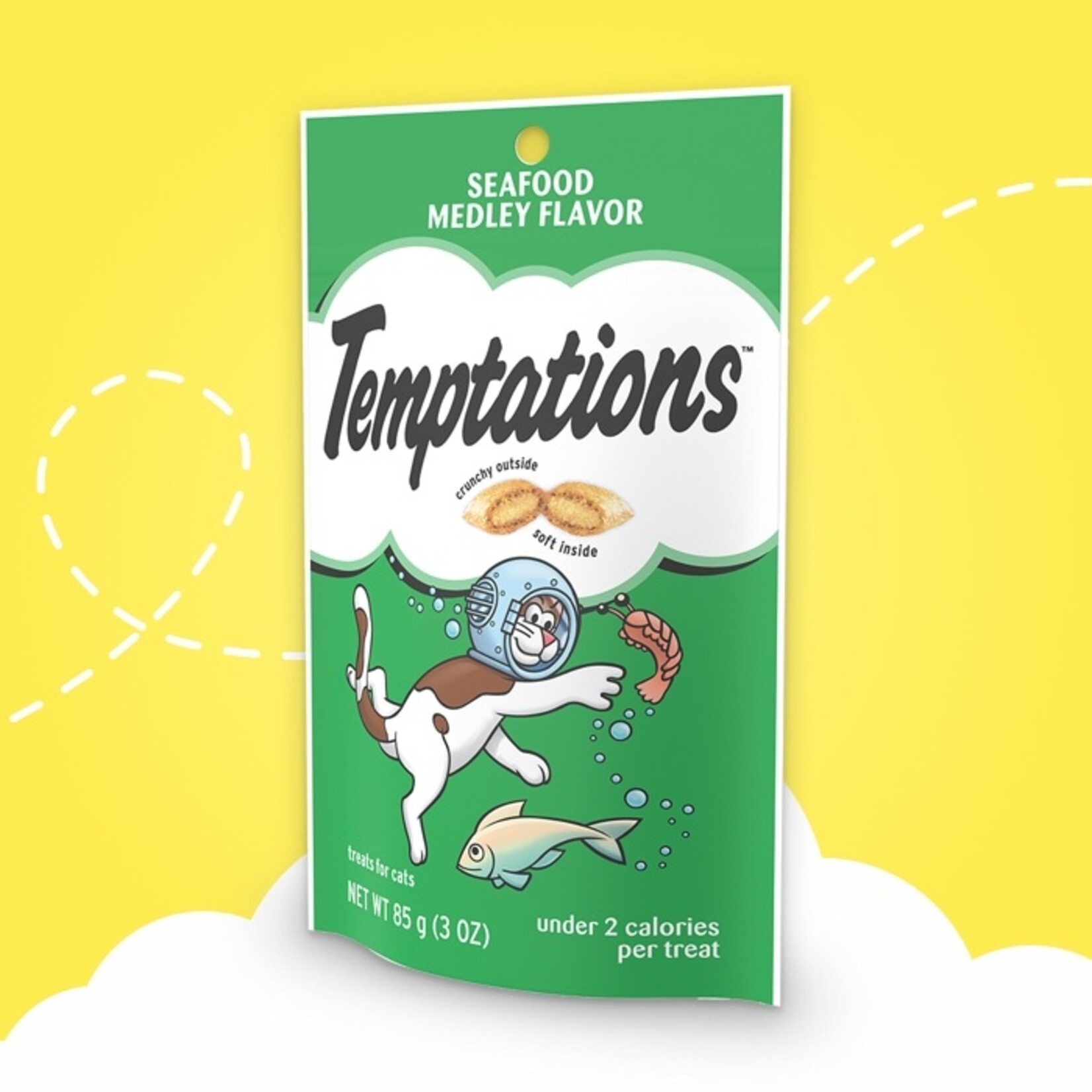 Temptations TEMPTATIONS CAT TREAT SEAFOOD MEDLEY 6.3OZ