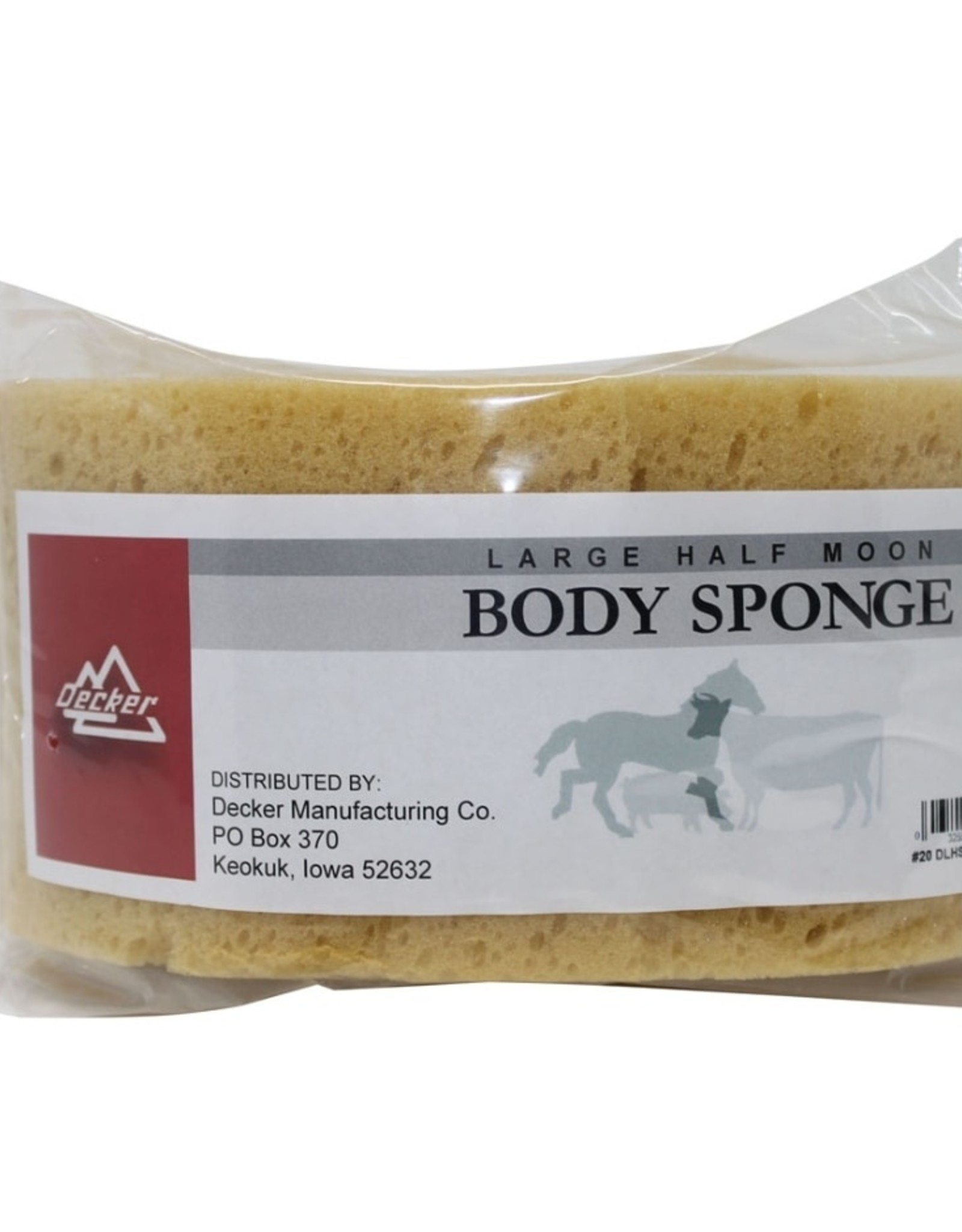 DECKER MFG CO DECKER HUMPBACK SPONGE