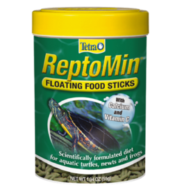 Tetra Tetra ReptoMin Floating Food Sticks for Aquatic Turtles Newts & Frogs - 1.94 oz.