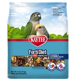 KAYTEE PRODUCTS INC KAYTEE FORTI-DIET PRO HEALTH CONURE & LOVEBIRD 4LBS