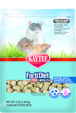 Kaytee KAYTEE FORTI-DIET PRO HEALTH MOUSE RAT & HAMSTER 3LBS