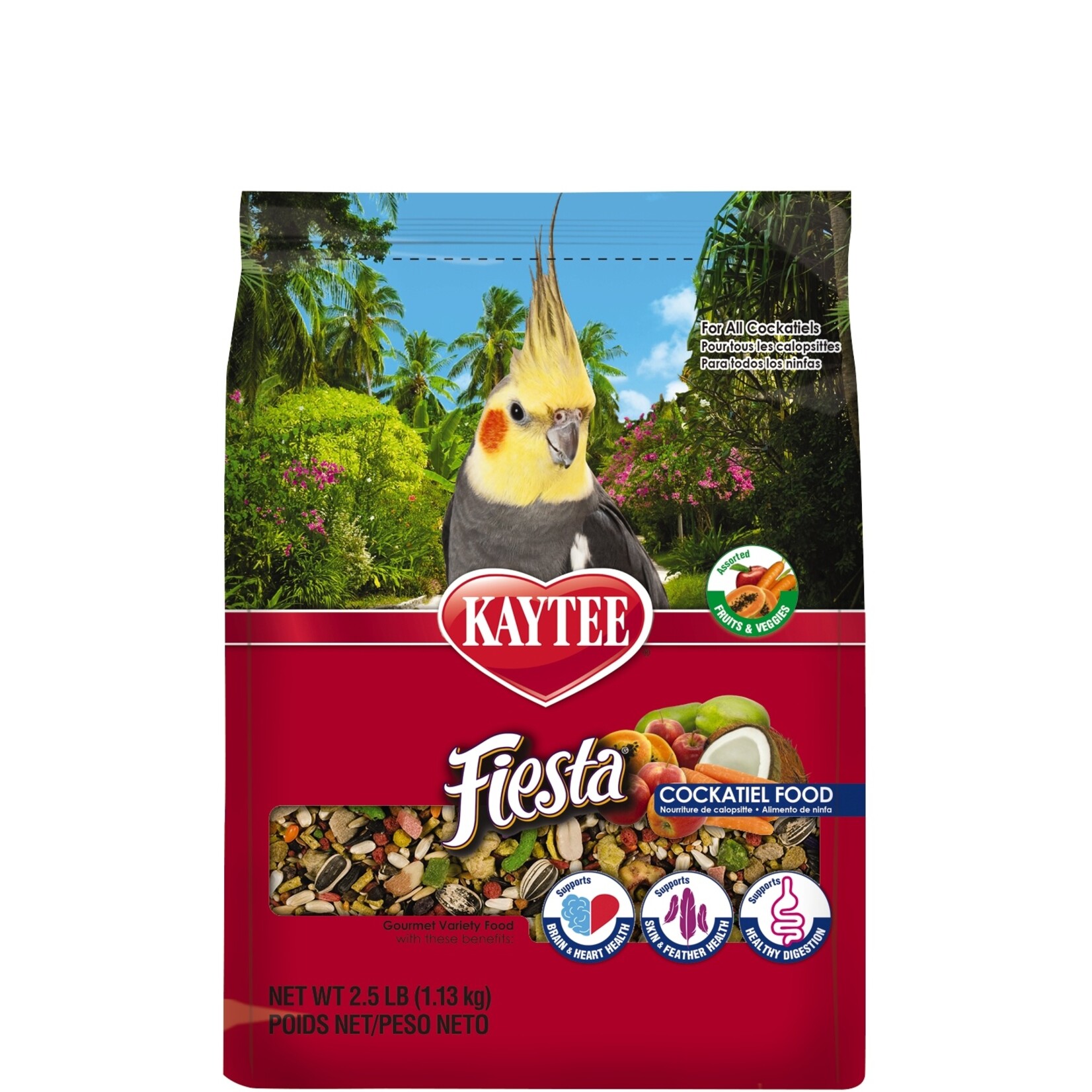 Kaytee KAYTEE FIESTA COCKATIEL 2.5BLS