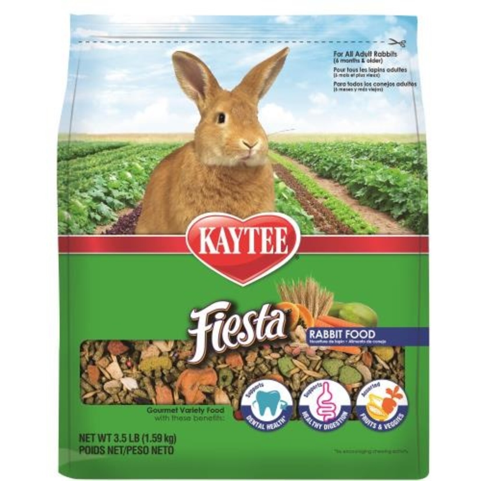 Kaytee KAYTEE FIESTA RABBIT 6.5LBS
