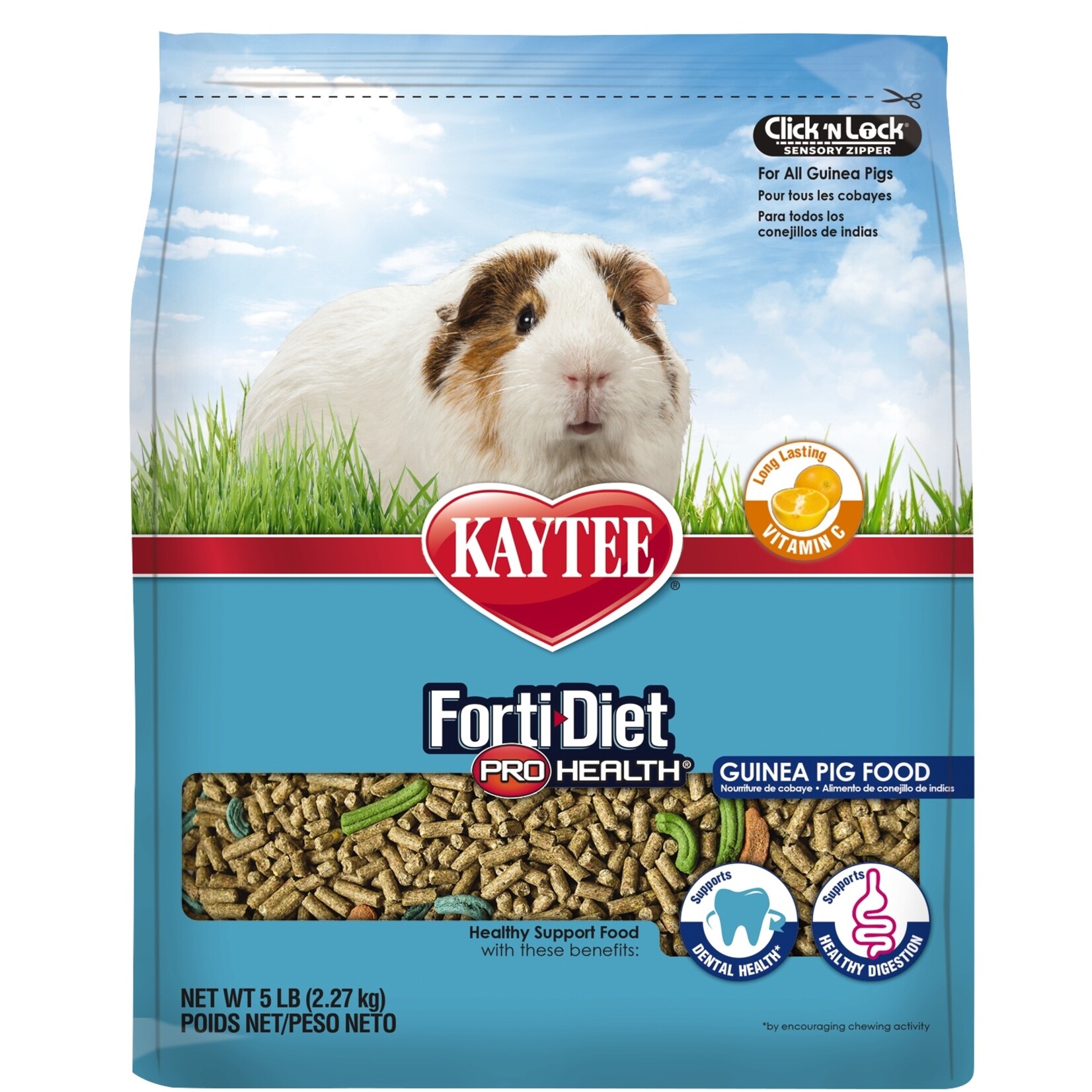 Kaytee KAYTEE FORTI-DIET PRO HEALTH GUINEA PIG 5LBS