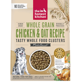 THE HONEST KITCHEN HONEST KITCHEN DOG CLUSTERS WHOLE GRAIN CHICKEN 5LB