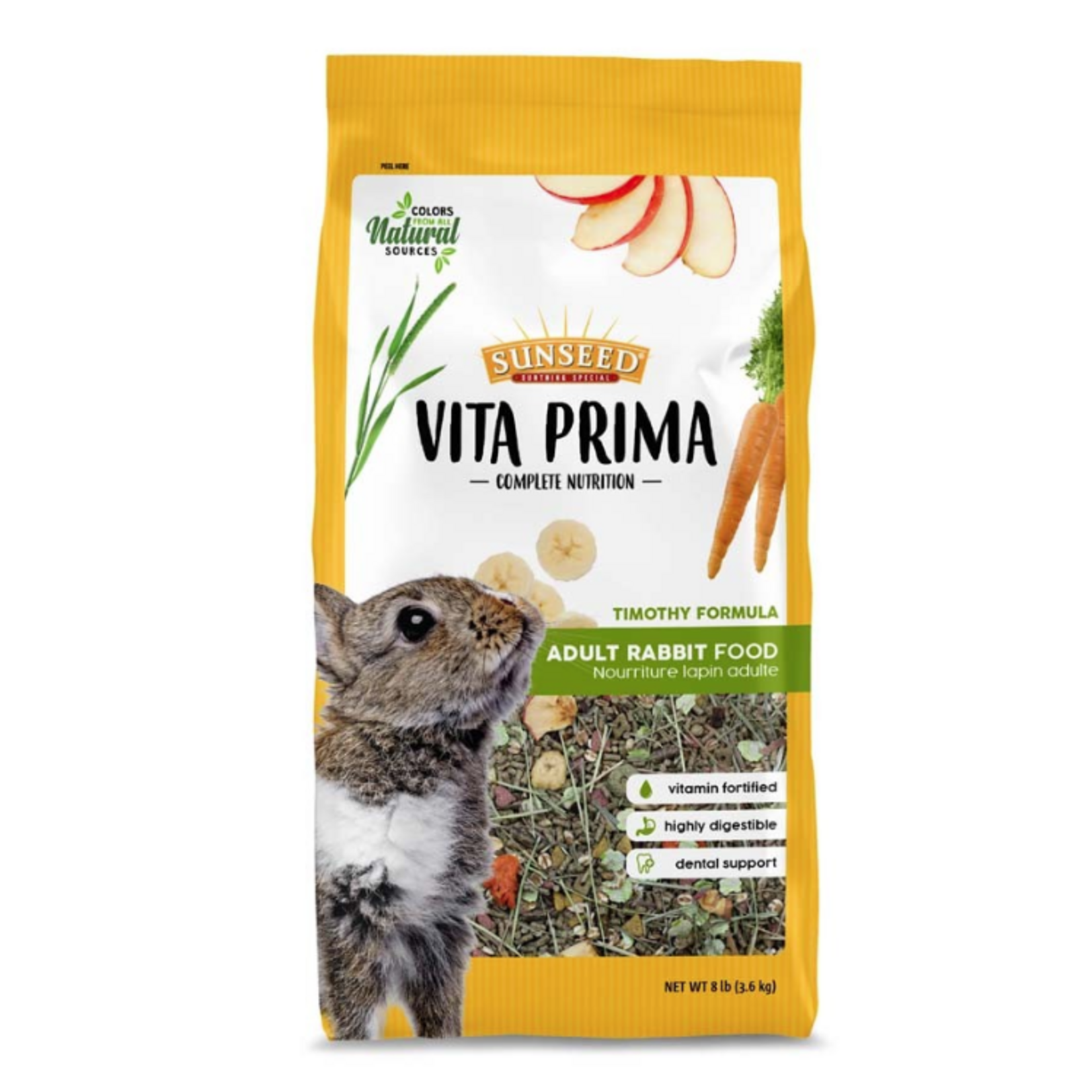 Vitakraft Sun Seed SUNSEED VITA PRIMA ADULT RABBIT 8LBS