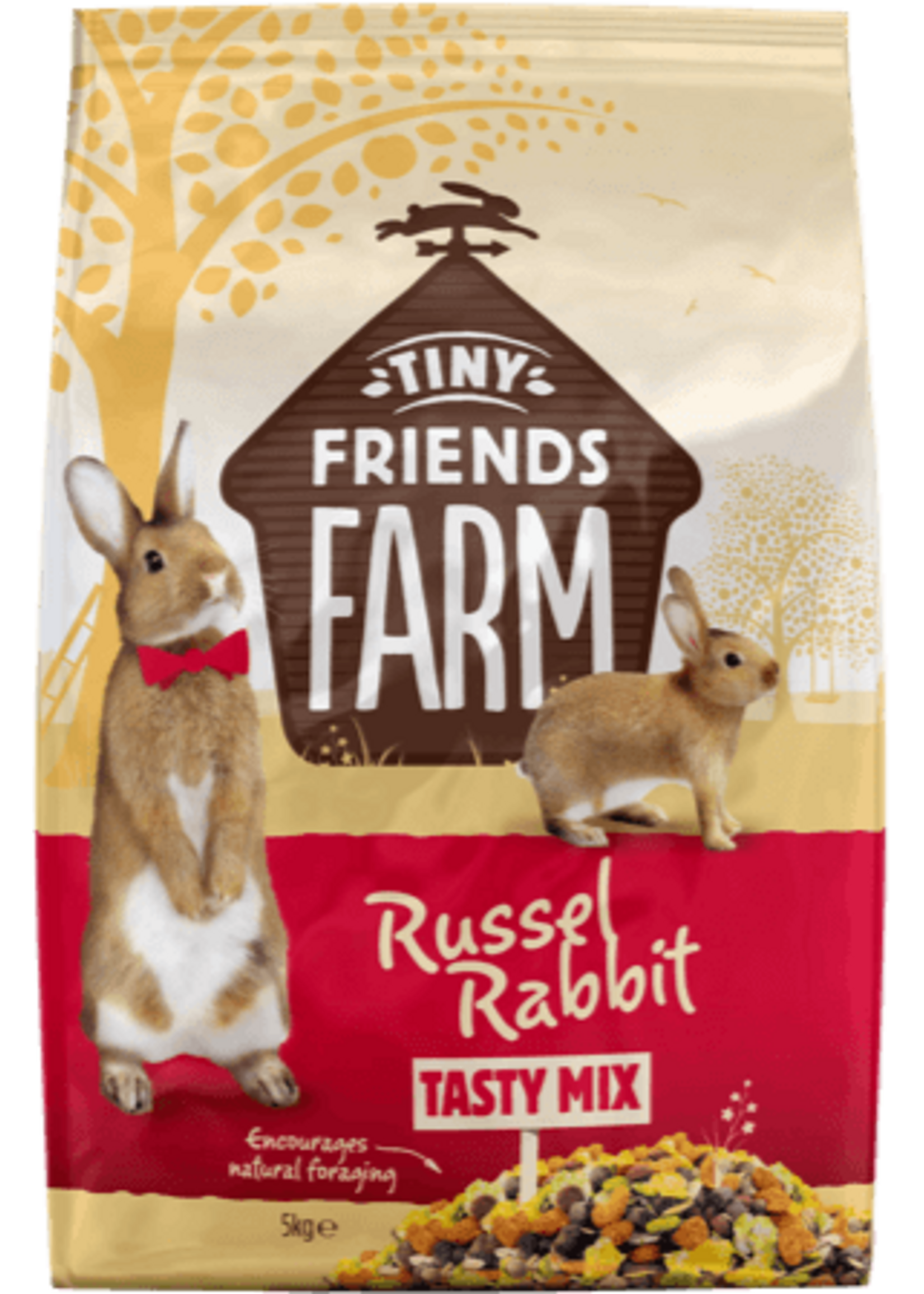 Tiny Friends Farm TINY FARM FRIENDS RUSSELL RABBIT TASTY MIX 6LBS