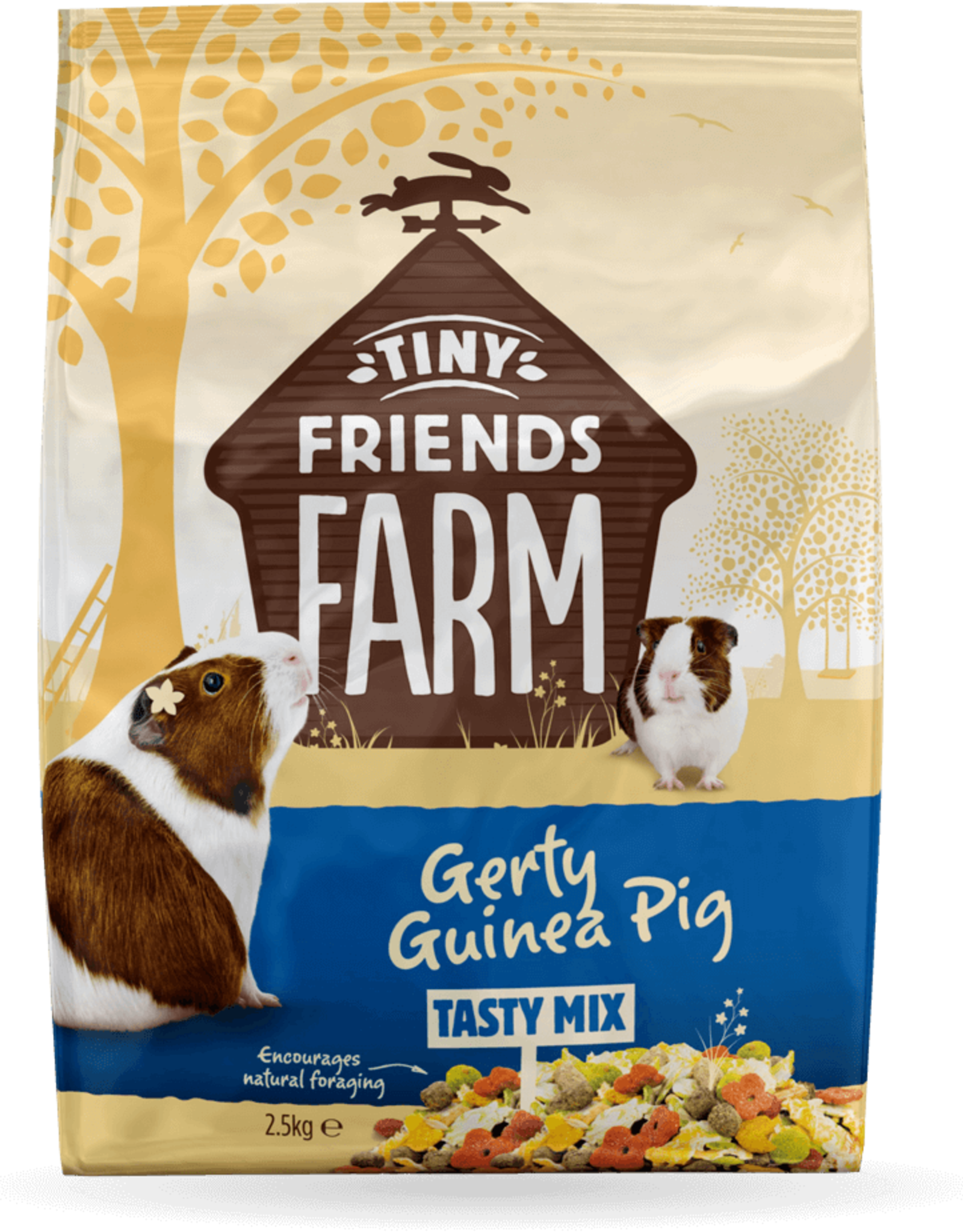 SUPREME PETFOODS LIMITED TINY FARM FRIENDS GERTY GUINEA PIG TASTY MIX 5.5LBS