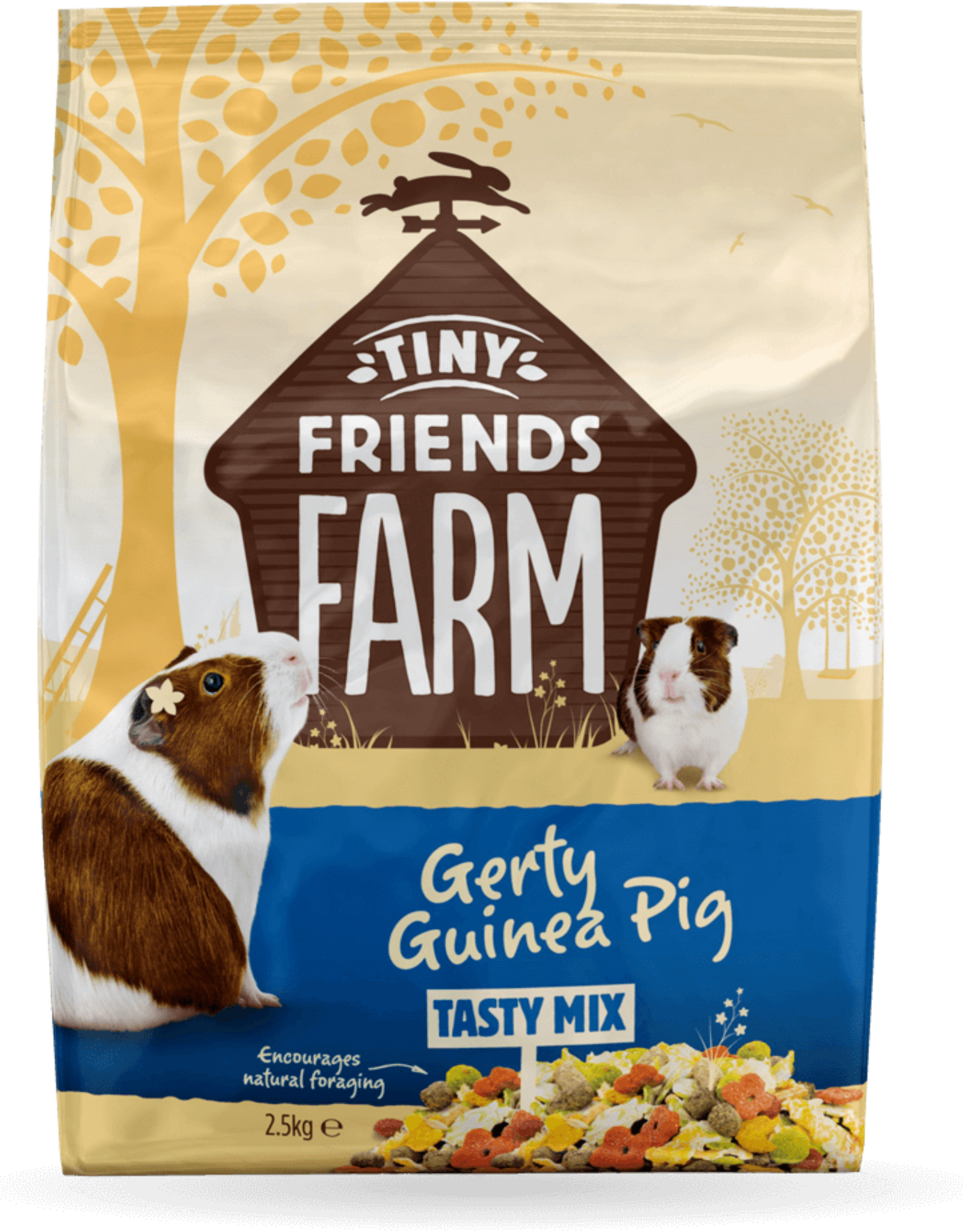 Tiny Friends Farm TINY FARM FRIENDS GERTY GUINEA PIG TASTY MIX 5.5LBS
