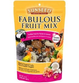 VITAKRAFT SUN SEED, INC. SUNSEED FABULOUS FRUIT PARROT & CONURE 12OZ