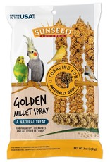 Vitakraft Sun Seed Sunseed Golden Millet Spray Natural Bird Treat - 4 oz