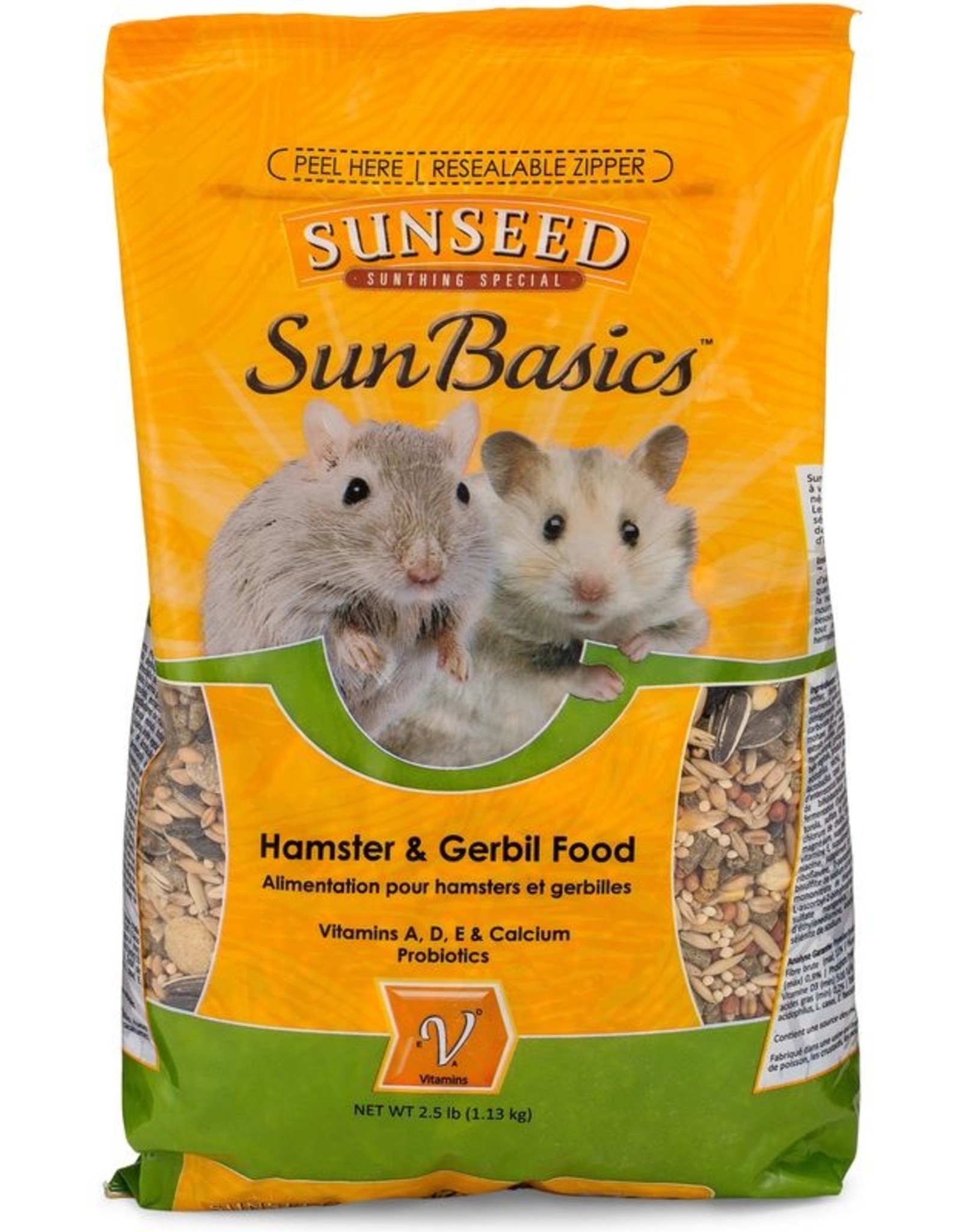 Menu Premium Hamster Food - Sunflower Seed Blend - Vitamin and Mineral  Fortified, 2 lb