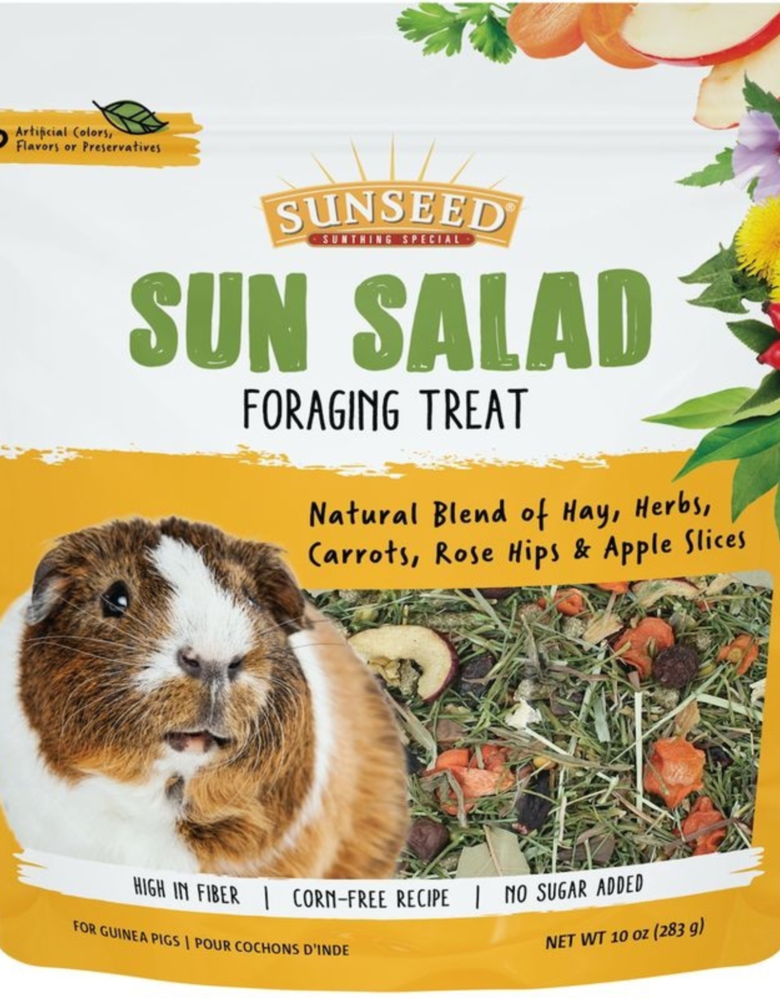 Vitakraft SUNSEED SUN SALAD FORAGING TREAT GUINEA PIG 10OZ