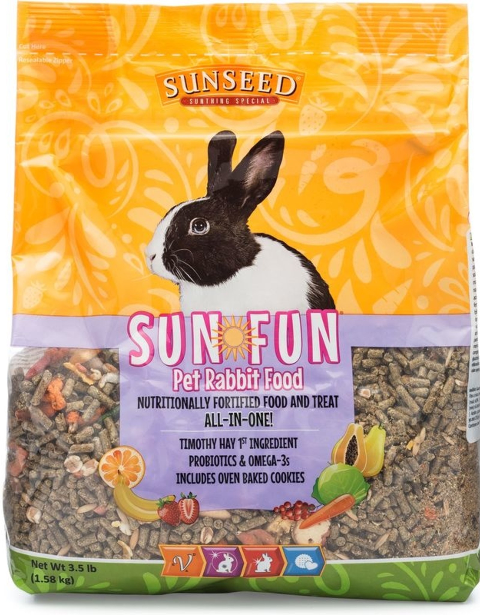 Vitakraft Sun Seed SUNSEED SUN-FUN RABBIT 3.5LBS