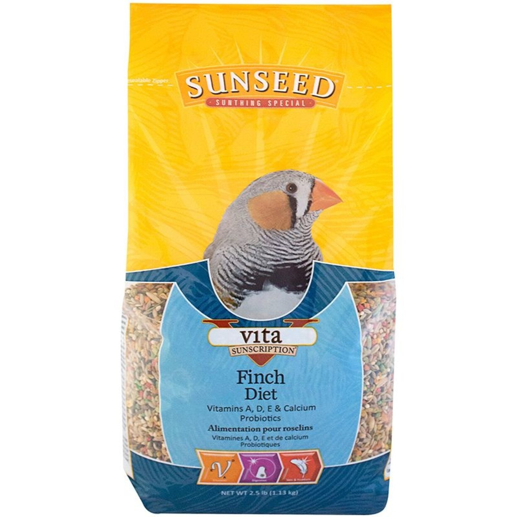 Vitakraft Sun Seed SUNSEED VITA FINCH 2.5LBS