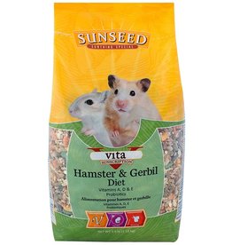 VITAKRAFT SUN SEED, INC. SUNSEED VITA HAMSTER & GERBIL 2.5LBS