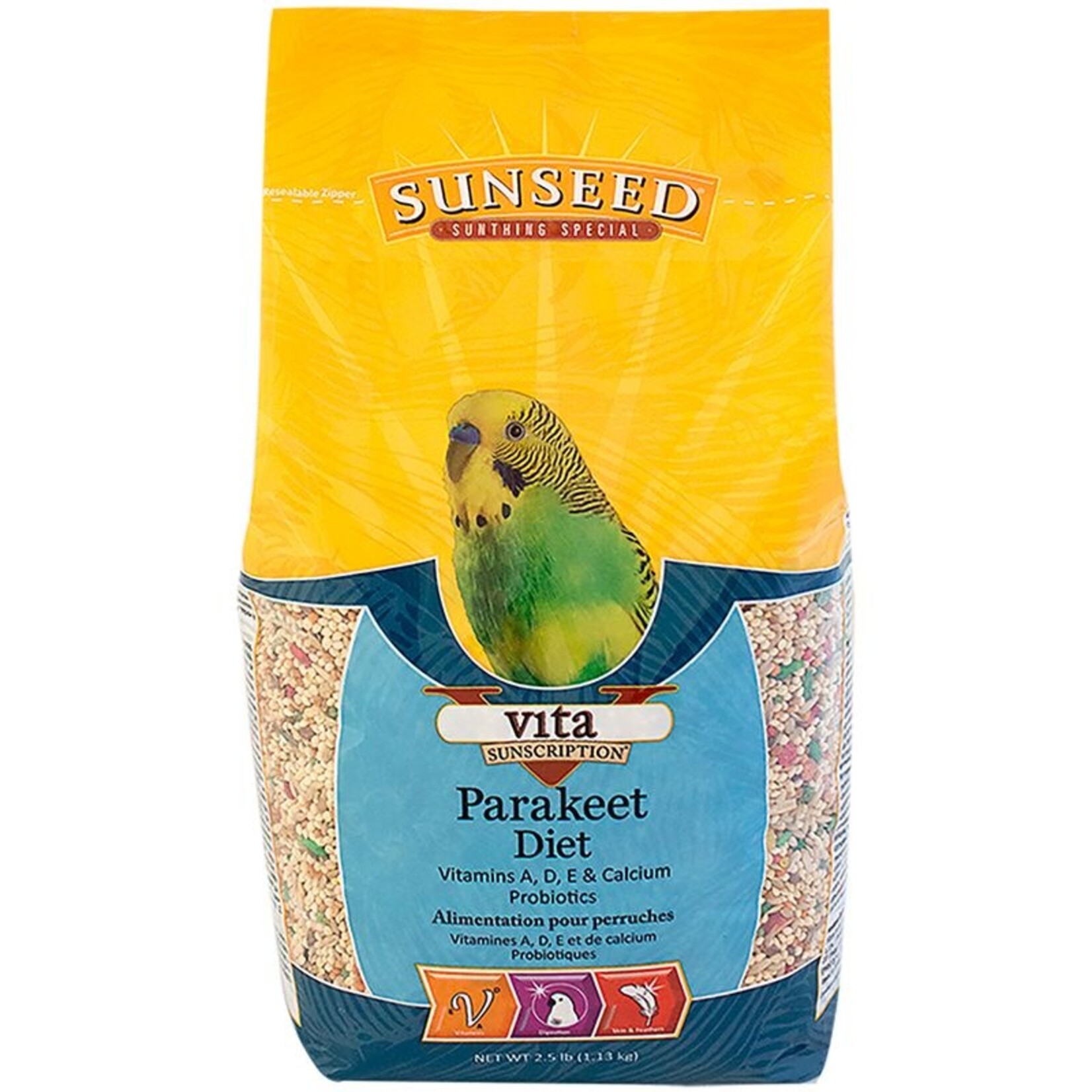 Vitakraft Sun Seed SUNSEED VITA PARAKEET 2LBS
