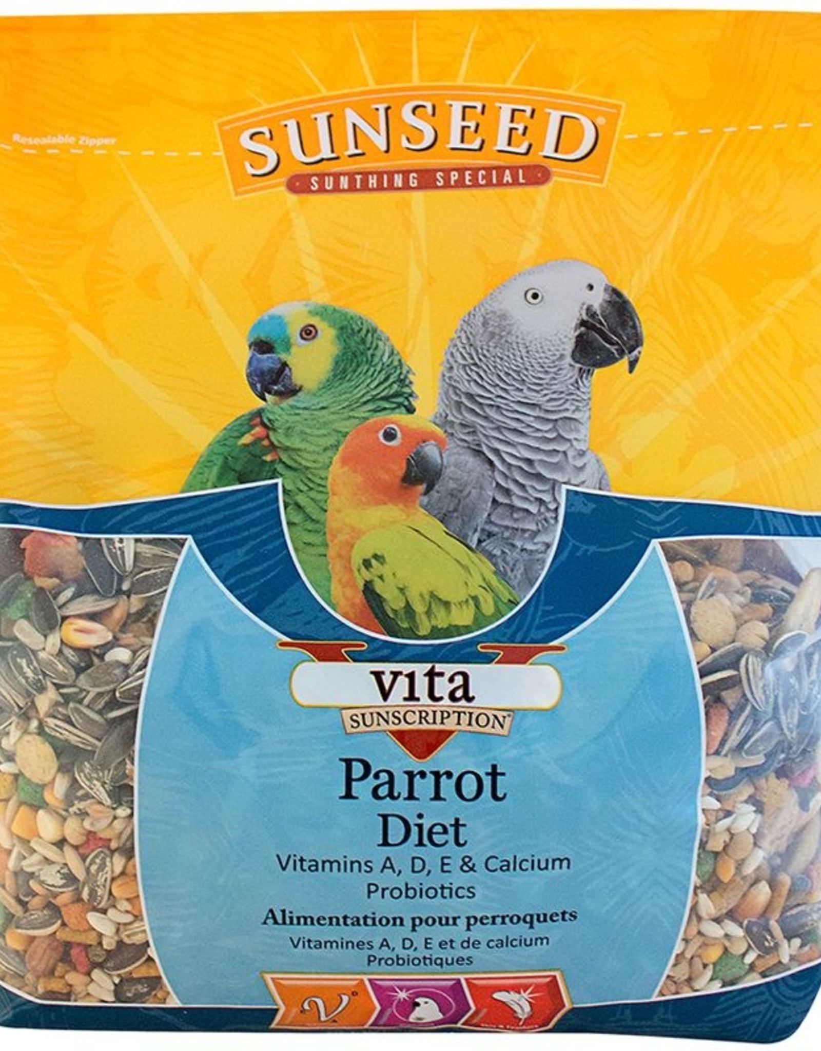 Vitakraft Sun Seed SUNSEED VITA PARROT 3.5LBS